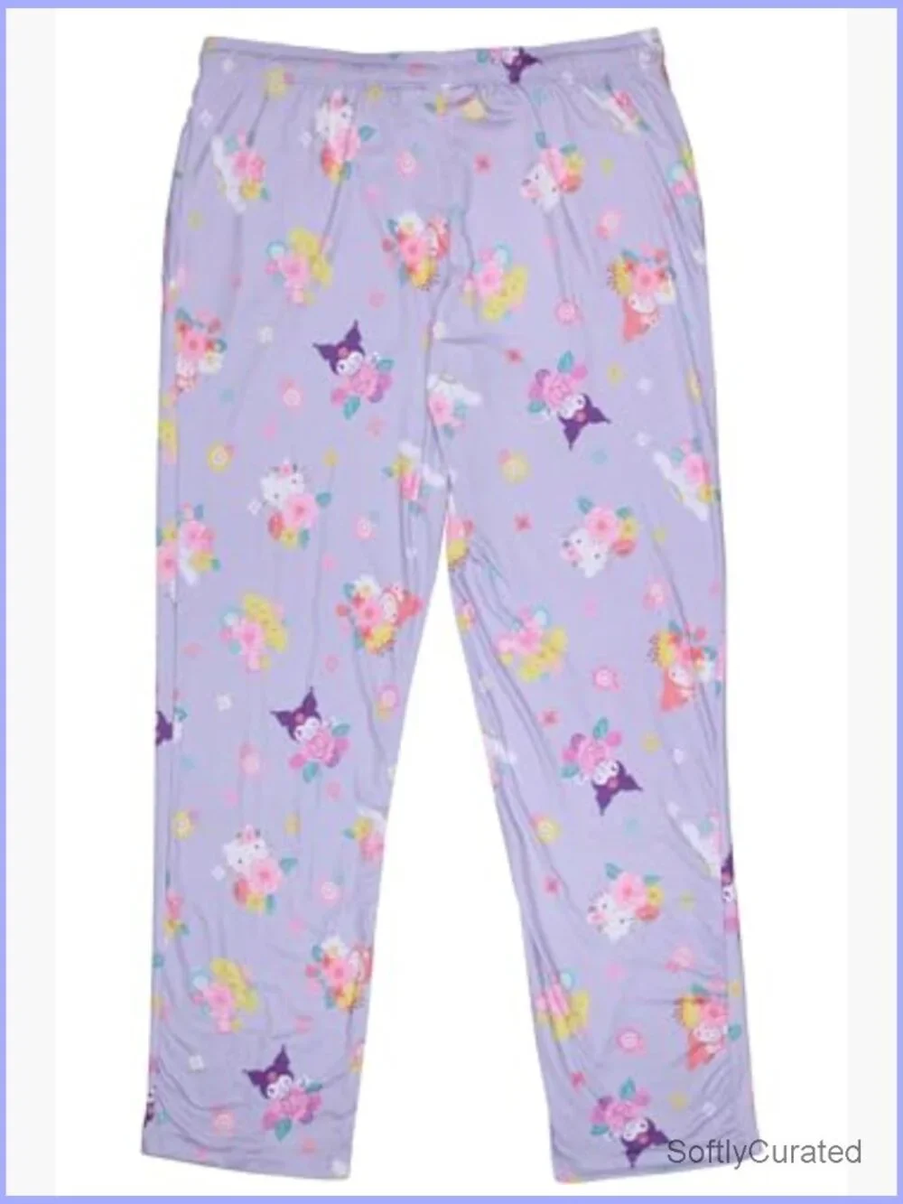 Sanrio Hello Kitty Friends Floral Pajama Pants Women Size M